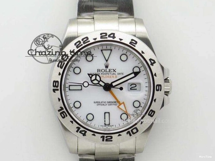 MiroTime 0421 ComfortFit Vintage 1680 Submariner No Date SS White Dial On SS Bracelet A 3855